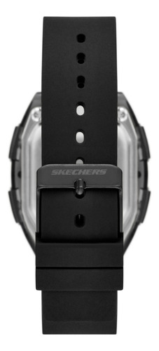Reloj Mujer Skechers Sr6322 De Silicona Negro