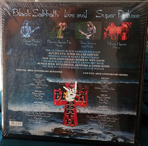 Lp Black Sabbath Live Evil 40th Anniversary Edition Srm3361
