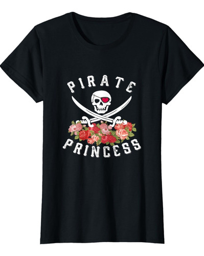 Camisa Pirata Divertido Pirata Playera De Mujer Talla S Ó Ch