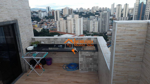 Imagem 14 de 20 de Cobertura Para Compra Condominio Ícaro Com 4 Dormitórios À Venda, 170 M² Por R$ 1.200.000 - Vila Pedro Moreira - Guarulhos/sp - Co0032
