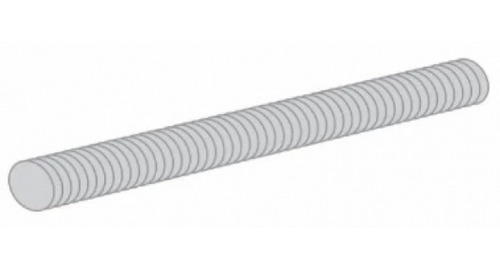 Vergalhao Galvanizado Rosca Total 3/8 X 3 Metros