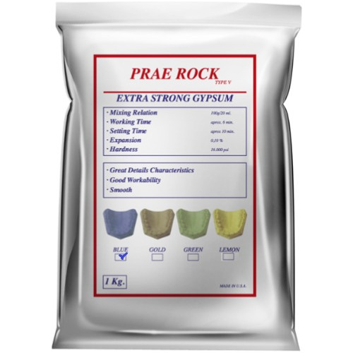 Yeso Extraduro Premium Tipo V Prae Rock Usa 1kg Lo Último 