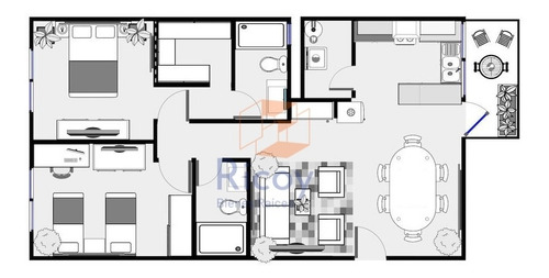 Imagen 13 de 13 de Magnífico Departamento En La Del Valle