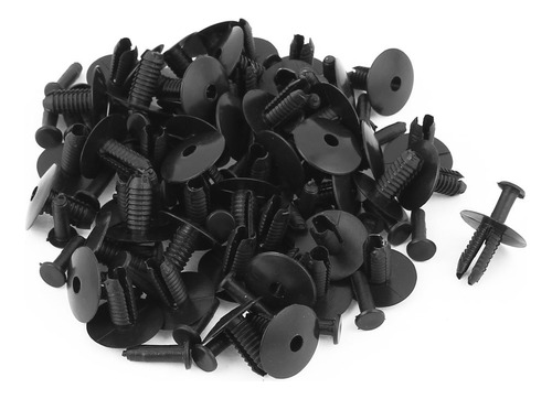 50pcs 20 x 7 mm Plastico Push Remache Parachoque Pin Clips