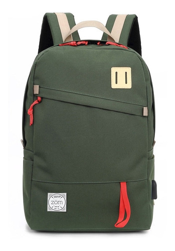 Mochila Para Notebook Hasta 15,6 Zom Urban Zb 341