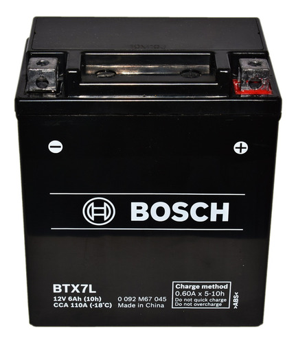 Bateria Agm Bosch 0092m67045