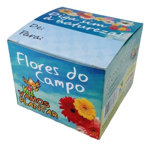 Mini Kit Plantio Flores Do Campo Combo 10un
