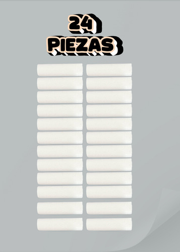 Venda De Guata 15cm X 5mts Protec B/24 Piezas Blanco