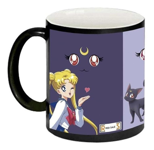 Taza Magica De Sailor Moon Para Regalos