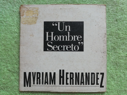 Eam Cd Maxi Single Myriam Hernandez Un Hombre Secreto 1992 