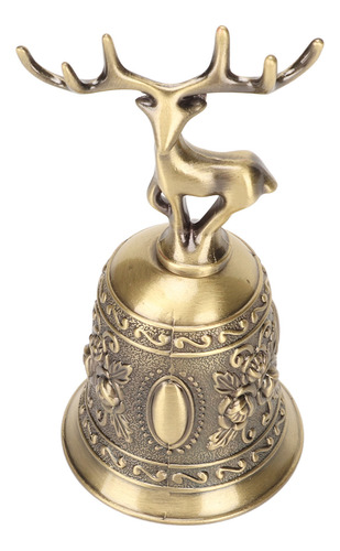 Campana De Mano De Metal Bronce Con Forma De Ciervo, Proceso