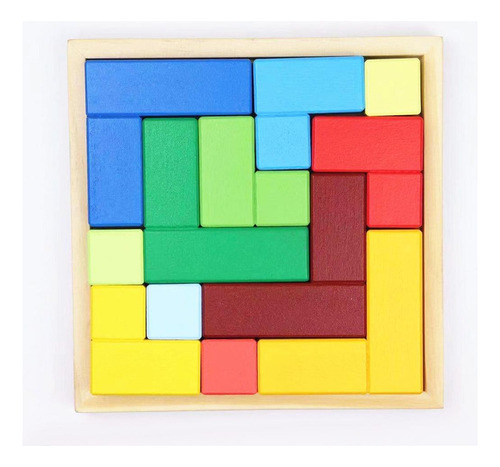 Bloques De Construcción Puzle Brain Teaser Juegos De Viaje