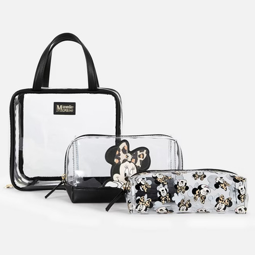 Cosmetiquera Minnie Mouse Disney Primark Color Negro