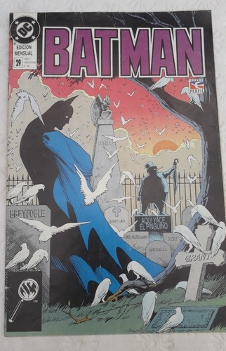 Historieta Comic Batman Año 3 Parte 1 Nº 29  Edi Perfil Dc