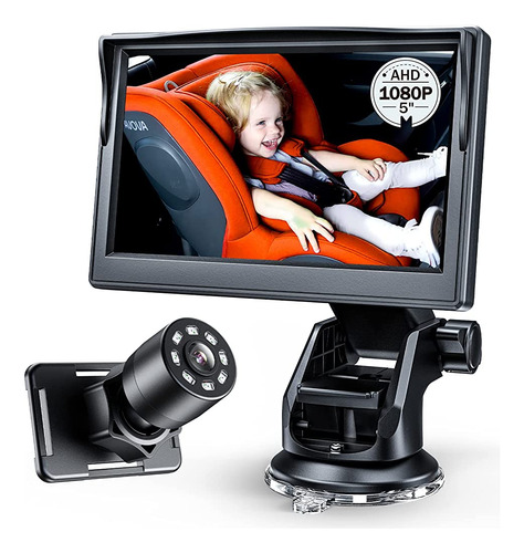 Itomoro Baby Car Camera Back Seat Car Monitor Para Bebé Con 