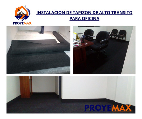 Instalacion De Alfombra Y Tapizon De Mediano Y Alto Transito