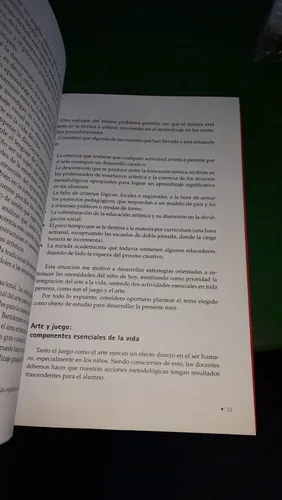 El Arte De Jugar María Del Carmen Palopoli R3 (Usado)