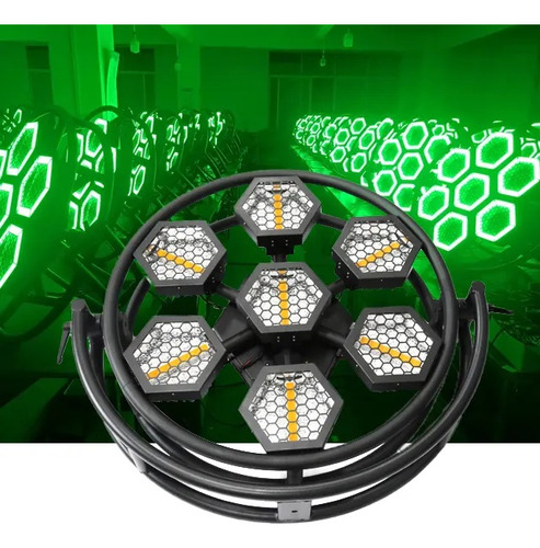 Luz Led Pixel Retro Circulo Dmx 20/56ch Nuevo Stage