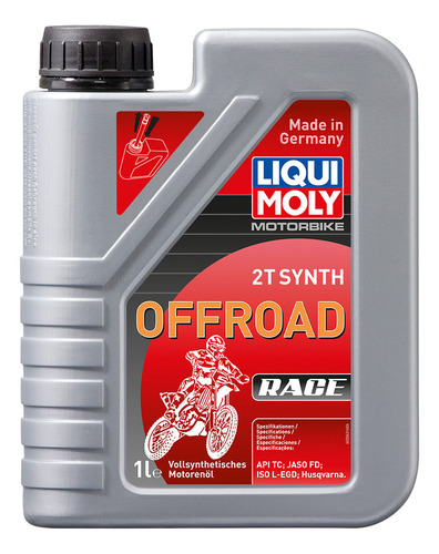 Aceite Para Motor 2t Motorbike 2t Synth Offroad Race