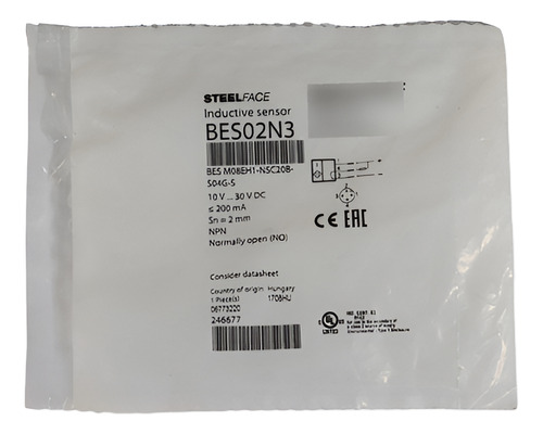 Balluff Bes02n3 Sensor Inductivo Bes M08eh1-nsc20b-s04g-s