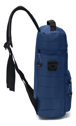 Mochila Matera Bandolera Wanderlust Acolchada Impermeable Co