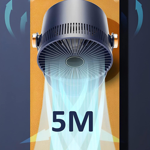 . Ventilador De Circulação De Mesa Portátil Pequeno