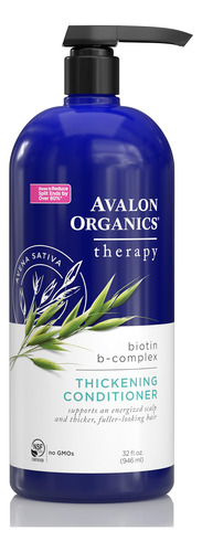 Avalon Organics Acondicionador Con Complejo B - Biotina 32oz
