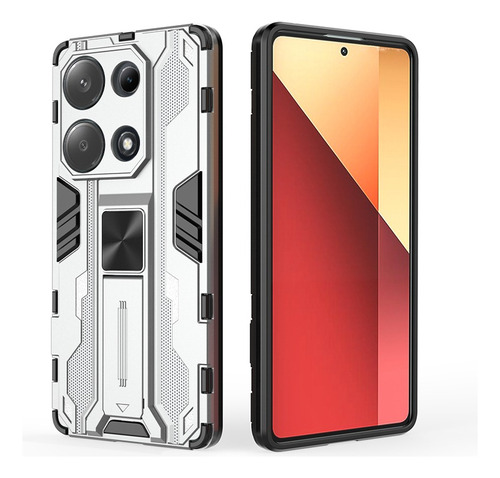 For Xiaomi Redmi Note 13 Pro 4g Kickstand Hard Armor Case