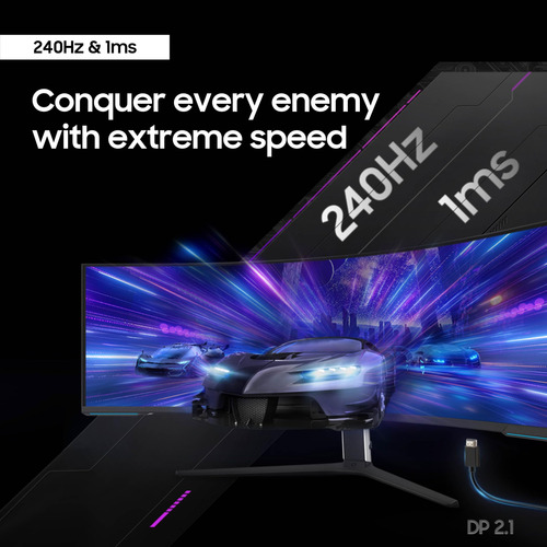 Monitor Curvo Para Juegos Samsung Odyssey Neo G9 49 Dual 4