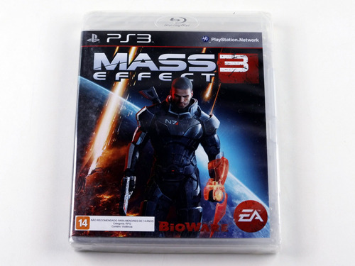 Mass Effect 3 Original Playstation 3 Ps3 Lacrado