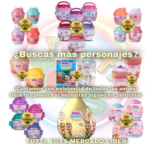 Glam Bebes Llorones Cry Babies Tutti Frutti Tutti Toys Tf1 Envio Gratis