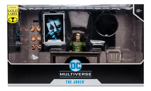 Sm Mcfarlane Figura 7 The Joker (gold Label) (Usado)