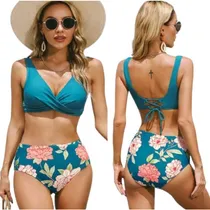 Comprar Trajes De Baño Tiro Alto, Cupshe, Bikinis, Importados