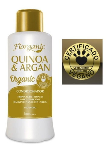 Condicionador Quinoa E Argan 300ml - Fiorganic