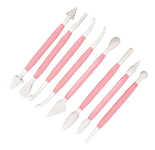 Herramientas 8 En 1 Para Decoración De Tartas, Modelar Y Esc