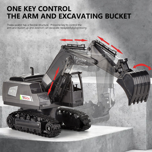 Excavadora De Control Remoto H Rc Toy 1:20 Rc Excavadora Jug