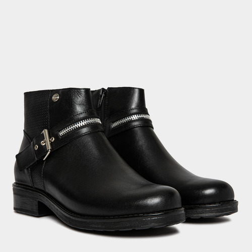 Botin Mujer Top Model Tms-003 (35-39) Joali Negro