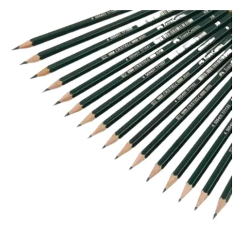 Lápiz 3b Faber Castell Caja X 12 U