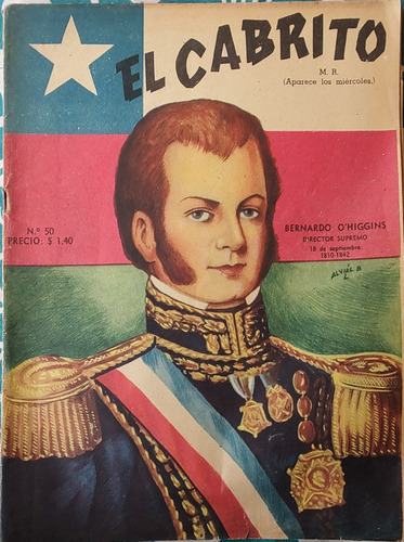Revista El Cabrito N° 50 Bernardo O'higgins 1942 (aa967