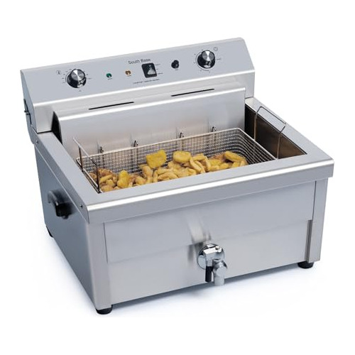 South Base Commercial Electric Deep Fryer Stainless Steel Wi