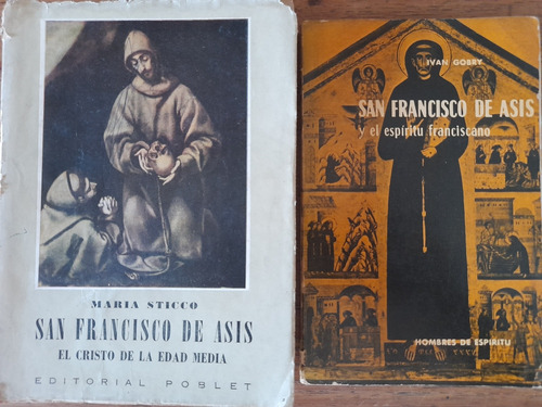 San Francisco De Asis 2 Libros M Sticco E Ivan Gobry E11