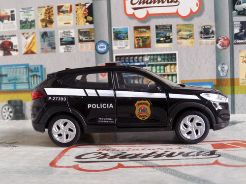 Miniatura Viatura Polícia Civil Pc Sp - Atual - Suv