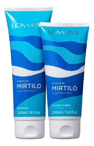 Lowell Extrato Mirtilo Shampoo 240ml & Condicionador 200ml