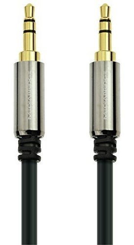 Mediabridgetm Cable De Audio Stereo De 3,5 Mm A Macho Ua5yn