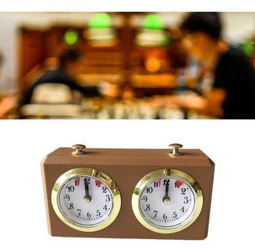 Reloj De Ajedrez Profesional Mecánico Internacional Para