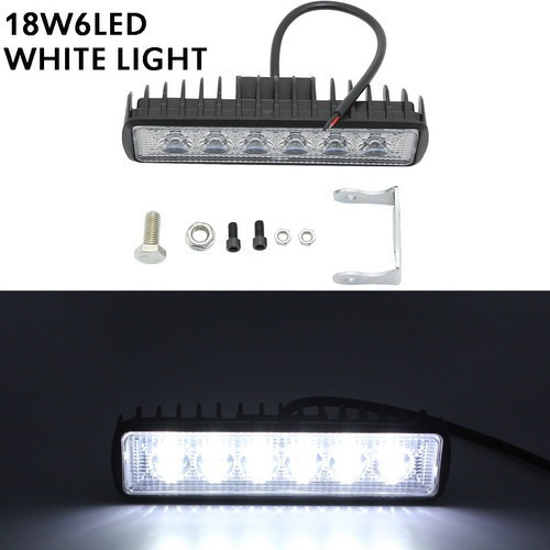 S 6 Pulgadas 18w Led La Barra De Luz Del Trabajo Del Coche D
