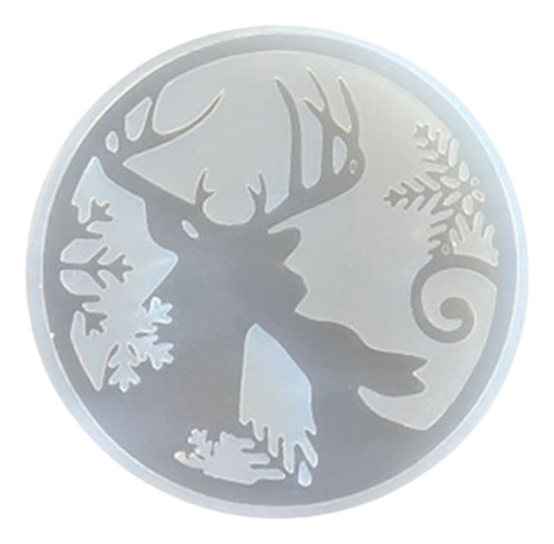 6 Posavasos Navideños Modelo Bandeja Decorativa Adorno Para