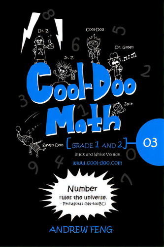Cool-doo Math - Grade 1&2 - Vol.03 - Black & White Version, De Feng, Peter. Editorial Createspace, Tapa Blanda En Inglés