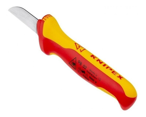 Cuchillo Recto Para Cables 2  Aislado (9852), Knipex