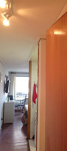 E40654 - Arriendo Departamento Studio Amoblado Esc. Militar